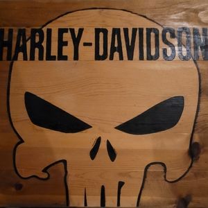 Handmade original wood sign